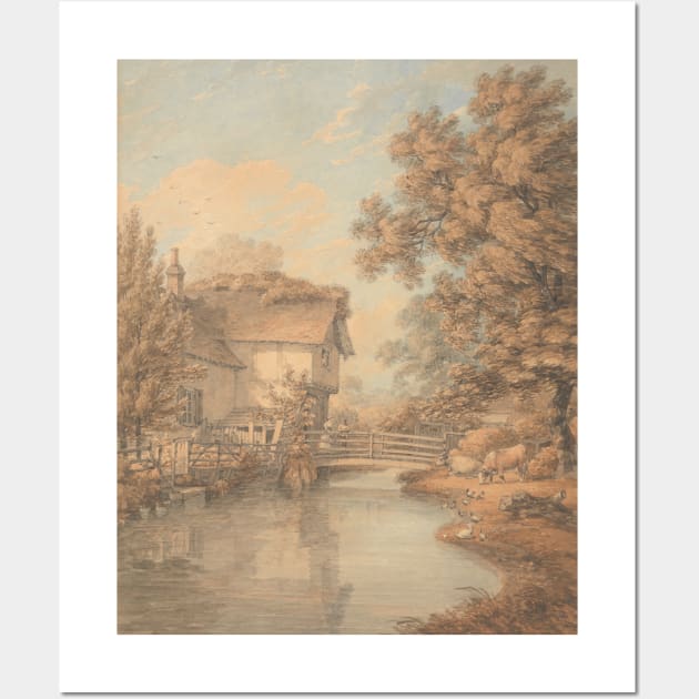 Keeper's Cottage, Hyde Park by Thomas Hearne Wall Art by Classic Art Stall